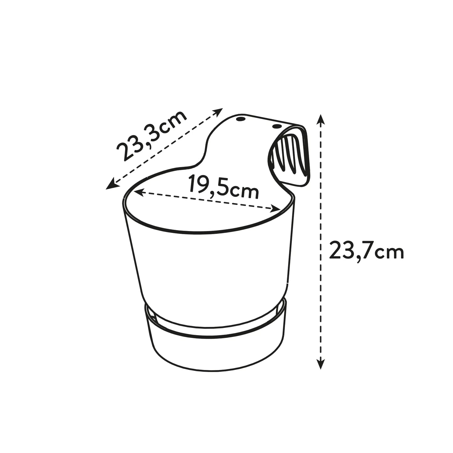 Greenville Easy Hanger Single (Black)