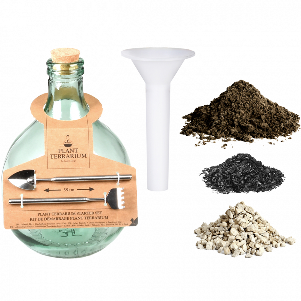 DIY Set Open Terrarium Bottle 15Ltr